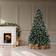 Neo 7ft Flocked Snowy Effect Fake Pine Tips Christmas Tree