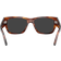 Ray-Ban Carlos Solglasögon - Randig Havanna Montura Svart