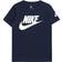 Nike Little Kid's Futura Evergreen T-shirt - Midnight Navy/White (86J575-B0H)