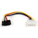StarTech LP4-SATA Angle M-F 0.2m