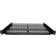 StarTech StarTech.com 1U-serverrackhylla Universellt ventilerat fribärande fack med rackfäste för 19-tums rack och skåp för nätverksutrustning Hållbar design Viktkapacitet 25 kg 30 cm djup hylla, svart