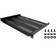 StarTech StarTech.com 1U-serverrackhylla Universellt ventilerat fribärande fack med rackfäste för 19-tums rack och skåp för nätverksutrustning Hållbar design Viktkapacitet 25 kg 30 cm djup hylla, svart