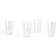 Hay Klare Angle 4-pak Stor 13 cm Clear Drikkeglas 45cl 4stk
