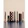 Hay Column Candle Medium Anthrachite And Bordeaux Stearinlys
