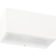 Norlys Asker Down White Wall Flush Light 22.5cm