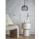 Bloomingville Adar Ø22 Taklampa Grå Pendellampa ∅ 22cm