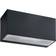Norlys Asker Big Down Black Wall Flush Light 30.2cm
