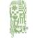 Moomin Arabia Oven Glove Party Pot Holders Green