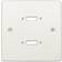 Kenable Pre Drilled Mounting Wall Faceplate 005666