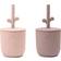 Done by Deer Peekaboo Straw Cup 2-pack Wally Powder