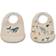 Liewood Tilda Printed Bib 2-pack Sea Creature/Sandy
