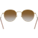 Ray-Ban Round Reverse Solglasögon Arista - Guld Montura Brun