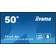 Iiyama ProLite LH5075UHS-B1AG 50" Digital Skiltning 3840 x 2160