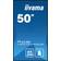 Iiyama ProLite LH5075UHS-B1AG 50" Digital Skiltning 3840 x 2160