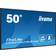 Iiyama ProLite LH5075UHS-B1AG 50" Digital Skiltning 3840 x 2160