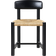GUBI Daumiller Side Chair Black Pine Stole Træ Sort Stol