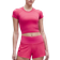 Lululemon Swiftly Tech Crop Kurzarmshirt 2.0 Frauen - Raspberry Coulis