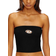 Diesel Tube Top With Logo Plaque - Black