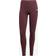 adidas Women's Essentials Linear Cotton Leggings - Aurora Ruby/Brown