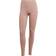 adidas Women's Essentials Linear Cotton Leggings - Warm Clay/White