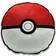 ABYstyle POKEMON Cushion PokeBall Innerkudde Röd, Vit