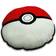 ABYstyle POKEMON Cushion PokeBall Innerkudde Röd, Vit