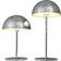 Dyberg Larsen ALONG LED Minibordlampe Krom 2 Stk Bordlampe 12cm