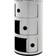Kartell Componibili Chrome Storage Cabinet