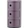 Kartell Componibili Violet Storage Cabinet