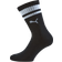 Puma Unisex Crew Heritage Stripe Socks 2-pack - Black