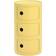 Kartell Componibili Pastel Yellow Storage Cabinet