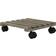 Esschert Design Large Square Plant Trolley FSC