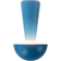 Sirius Sam Genopladelig Blå IP54 LED Lampe Bordlampe 28cm