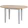SECONIQUE Oxford Extending Grey/Natural Oak Dining Set 80x105cm 5pcs