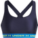 Under Armour Mid Crossback Sports Bra Washed - Navy/Blue Atlantis/High Vis Yellow