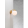 Nordlux Grant Messing Væglampe 40W 16.4 cm Vægarmatur ∅ 14.5cm