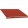 vidaXL Awning - Orange/Brown 300x250cm