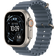 Apple Watch Ultra 3, Natural Titanium Case with Ocean Band Blue