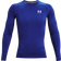 Under Armour HeatGear Men's Compression Long Sleeve - Royal/White