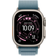 Apple Watch Ultra 3, Natural Titanium Case with Alpine Loop Light Blue