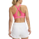 Under Armour Mid Crossback Women's Sports Bra - Rosa