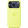 Apple Silicone Case with MagSafe for iPhone 17 Pro Neon Yellow