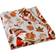 Catherine Lansfield Gonks Fleece Throw 130 x 170 cm Blankets Orange, Natural