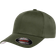 Flexfit Wooly Combed Cap Unisex - Olive Green