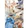Sagaform Eden Rund Vaxad Duk 180 cm Gul Mix Bordsduk Gul (180x180cm)