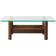 Audo Copenhagen Brasilia Dark Stained Oak/Transparent Coffee Table