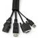 StarTech StarTech.com 15' 4.6 m Cable Management Sleeve Trimmable Fabric cable concealer