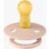 Bibs Colour Pacifier Latex Round Size 2 2-pack Blush/Woodchuck Mix