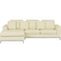 Beliani Oslo Soffa 270cm 4-sits