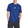 adidas Essentials Small Logo Jersey T-Shirt - Dark Blue/White